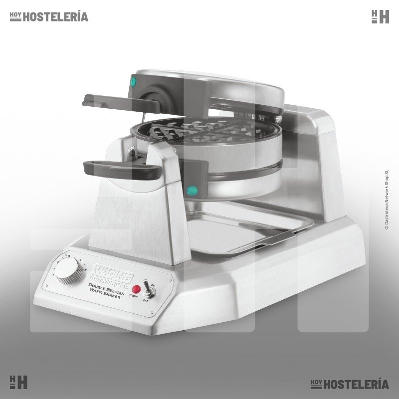 Gofrera doble con molde redondo G200-D