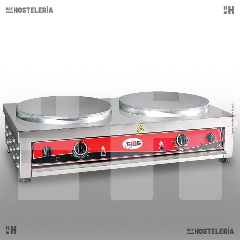 Crepera doble eléctrica profesional CRD-240