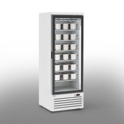 Armario expositor congelación ACM70VP. Cubetas helado
