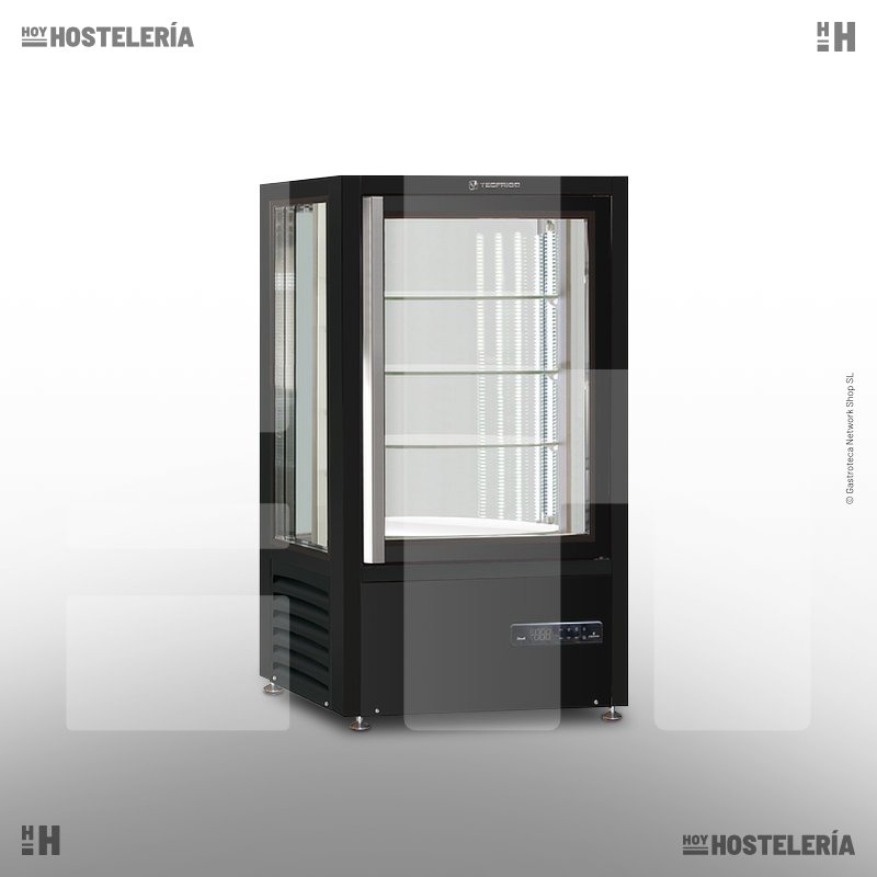 Vitrina para chocolate 4 caras estantes giratorios MUSA120R-CIOCCO