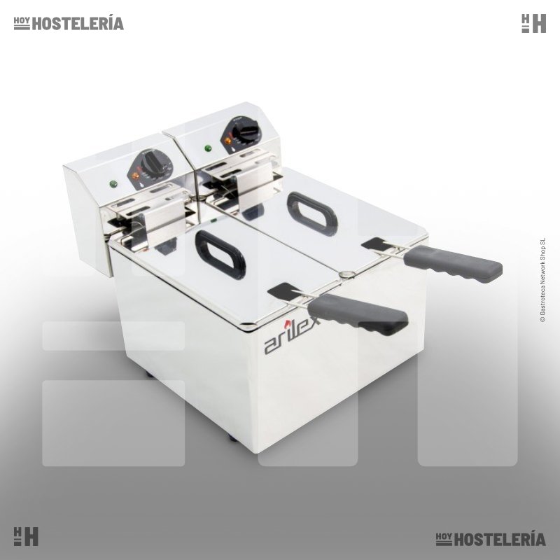 Freidora eléctrica doble 2x5L. - EVO55