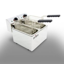 Freidora eléctrica doble 2x5L. - EVO55