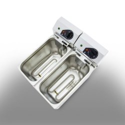 Freidora eléctrica doble 2x5L. - EVO55