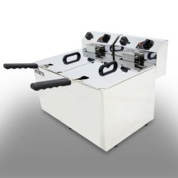 Freidora eléctrica doble 2x10L - EVO1010
