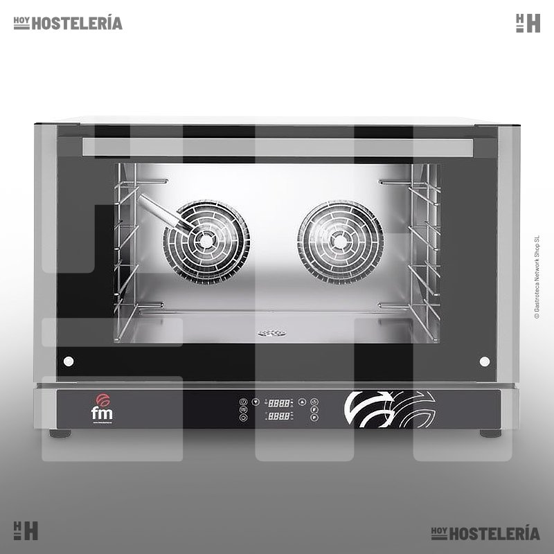 Horno digital panadería 4 bandejas 60x40 o GN1/1 - RXD604PLUS