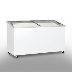 Arcón congelador heladería 352 litros puerta cristal inclinado - SMK400