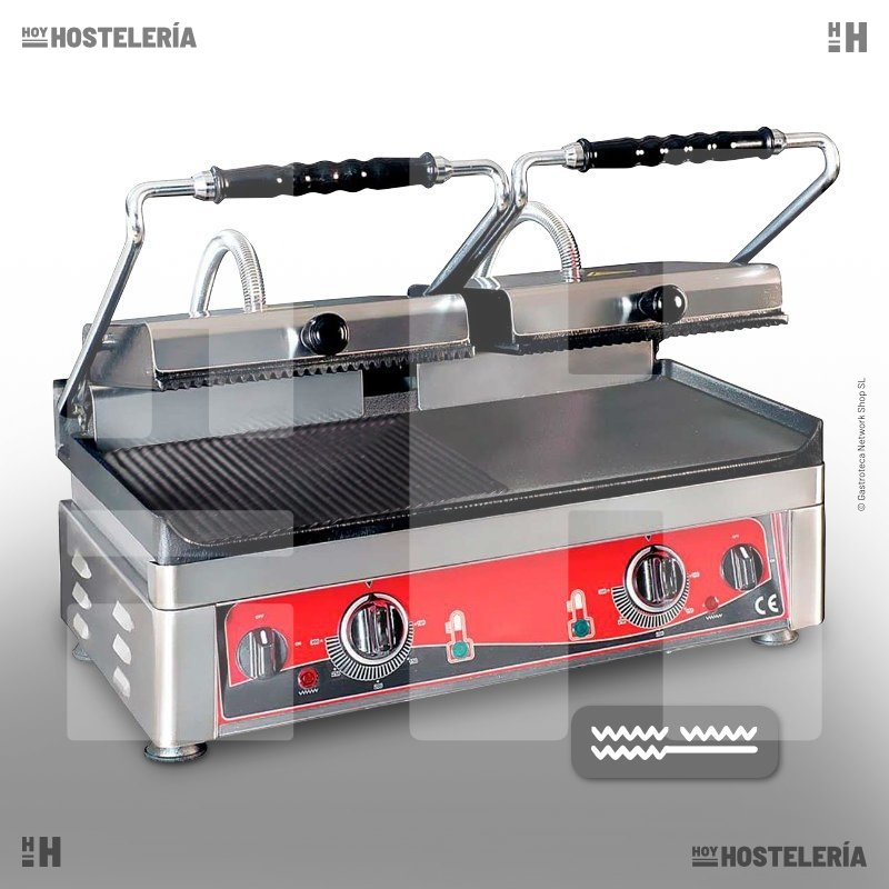 Sandwichera grill doble. KG-5530-DEG