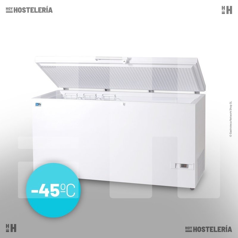 Arcón ultra-congelador (-45ºC), 368L, 156cm. - ELVT410