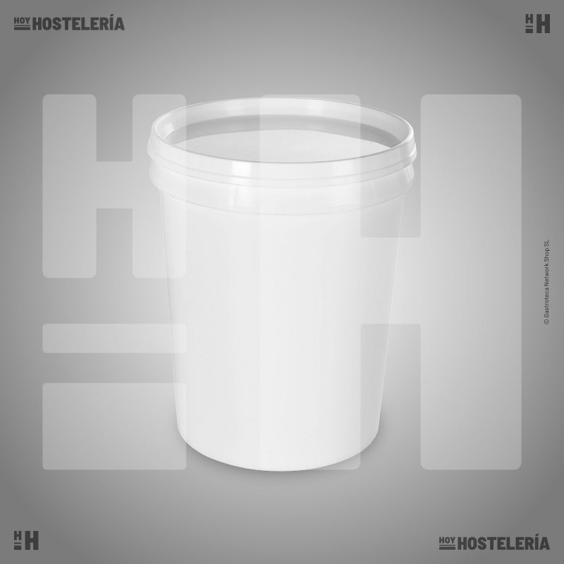 Cubeta 6 litros con tapa para conservador pozzetti