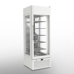 Vitrina refrigeración 3 caras VENERE-PS Blanca