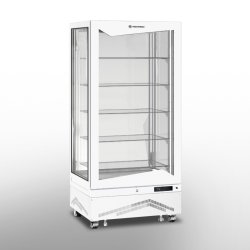 Vitrina refrigerada 4 caras MARILYN 650-Q BLANCA