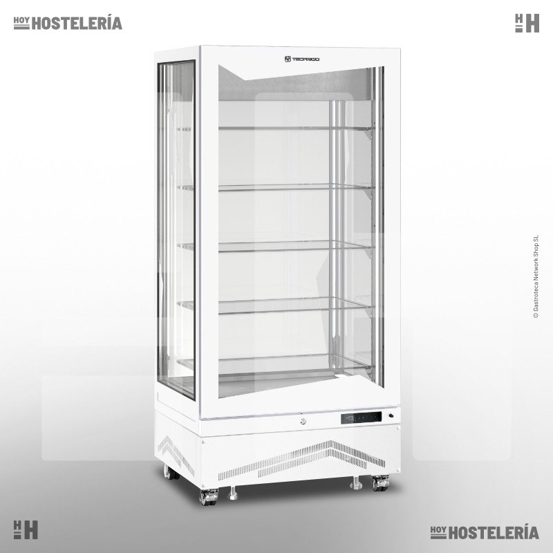 Vitrina congelación 4 caras MARILYN 650-BTQ BLANCA