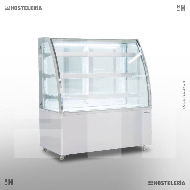 Vitrina refrigerada cristal curvo VERA 1500 C
