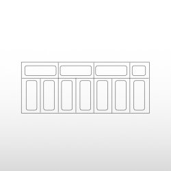 Vitrina de helado TCG500