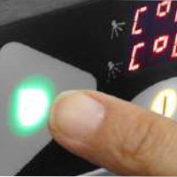 Botonera retroiluminada