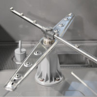 Brazos de acero inox