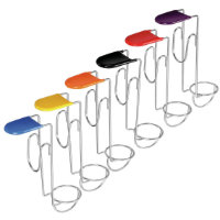 Portahuevos con código de colores