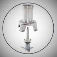 Cuchilla y tubo desmontables