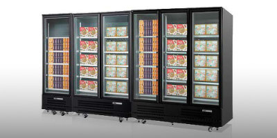 Murales de refrigeración y congelación combinables